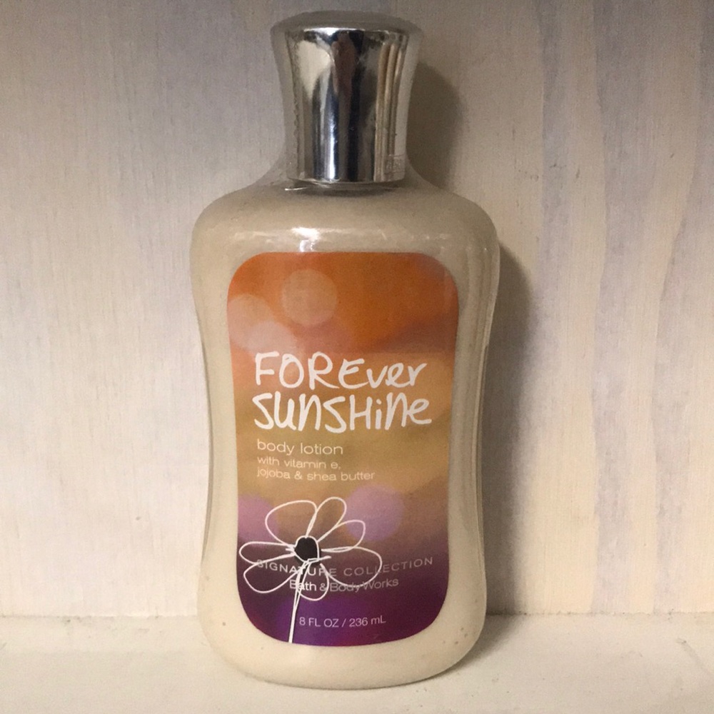 Brand new sealed vintage rare Forever sunshine bath & and body works lotion Shea